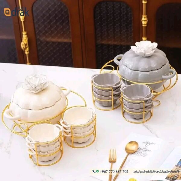 طقم شوربة مع المطايب