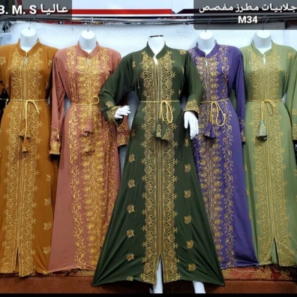 جلابيات مطرز مفصفص